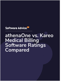 athenaOne vs. Kareo Medical Billing Software Ratings Compared
