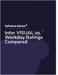 Infor VISUAL vs. Workday Ratings Compared