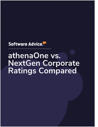 athenaOne vs. NextGen Corporate Ratings Compared