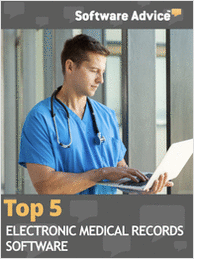 The Top 5 EHR/EMR Software - Get Unbiased Reviews & Price Quotes