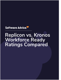 Replicon vs. Kronos Workforce Ready Ratings Compared