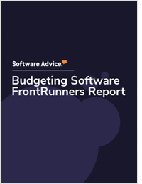 Budgeting FrontRunners Report