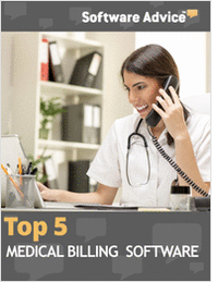 The Top 5 Medical Billing Software - Get Unbiased Reviews & Price Quotes