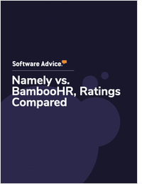 Namely vs. BambooHR Ratings, Compared