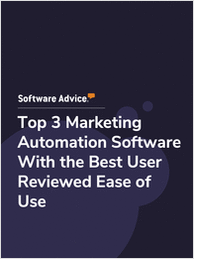 Top 3 Marketing Automation Software With the Best User Reviewed Ease of Use