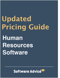 2017 Human Resources Software Pricing Guide