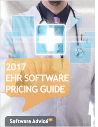 Free 2017 Electronic Health Records Software Pricing Guide