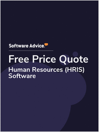 What does human resources (HRIS) software cost? Get a free price quote