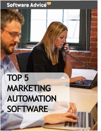 The Top 5 Marketing Automation Software - Get Unbiased Reviews & Price Quotes