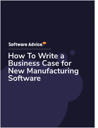 How To Write a Business Case for New Manufacturing Software