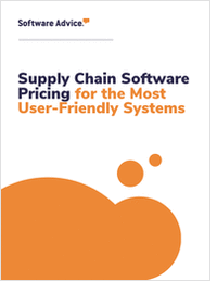 Supply Chain Management Software Pricing for the Most User-Friendly Systems