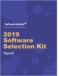 The Payroll Software Selection Kit