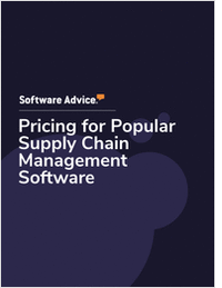 Pricing for Popular Supply Chain Management Software