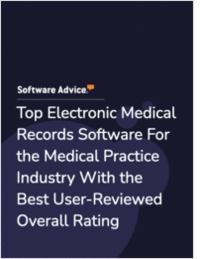 Top Electronic Medical Records Software For the Medical Practice Industry With the Best User-Reviewed Overall Rating
