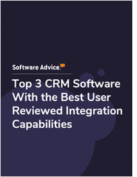 Top 3 CRM Software With the Best User Reviewed Integration Capabilities