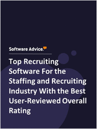 Top Recruiting Software For the Staffing and Recruiting Industry With the Best User-Reviewed Overall Rating