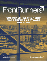 Top Rated FrontRunners for Customer Relationship Management Software