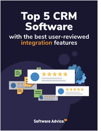 Top 5 CRM Software With the Best User-Reviewed Integration Features