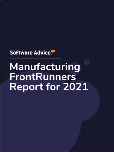 Manufacturing FrontRunners Report for 2021