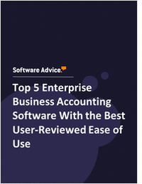 Top 5 Enterprise Business Accounting Software With the Best User-Reviewed Ease of Use