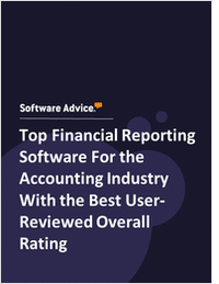 Top Financial Reporting Software For the Accounting Industry With the Best User-Reviewed Overall Rating
