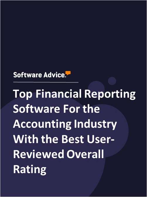 Top Financial Reporting Software For the Accounting Industry With the Best User-Reviewed Overall Rating
