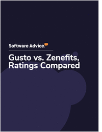 Gusto vs. Zenefits Ratings, Compared