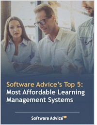 Software Advice's Top 5: Most Affordable Learning Management Systems