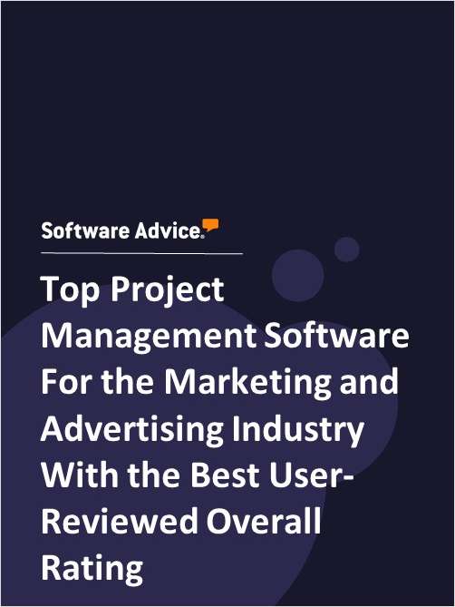 Top Project Management Software For the Marketing and Advertising Industry With the Best User-Reviewed Overall Rating