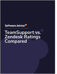 TeamSupport vs. Zendesk Ratings Compared
