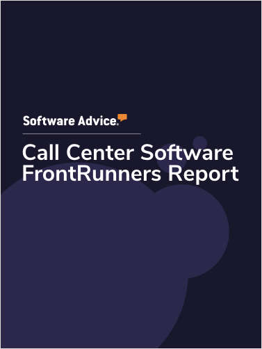 Call Center FrontRunners Report