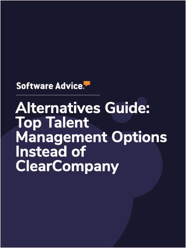 Software Advice Alternatives Guide: 5 Top Talent Management Options Instead of ClearCompany