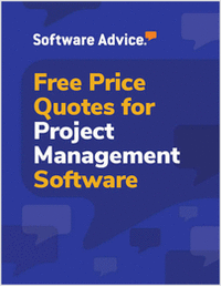 What does project management software cost? Get a free price quote