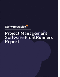 2020 FrontRunners for Project Management Software