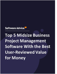 Top 5 Midsize Business Project Management Software With the Best User-Reviewed Value for Money