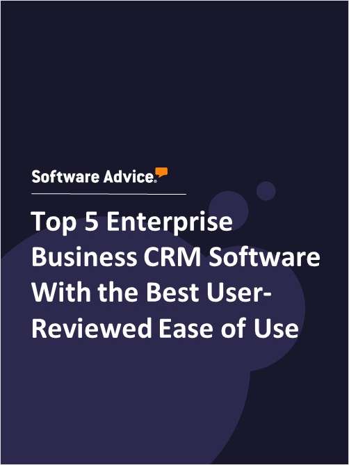 Top 5 Enterprise Business CRM Software With the Best User-Reviewed Ease of Use