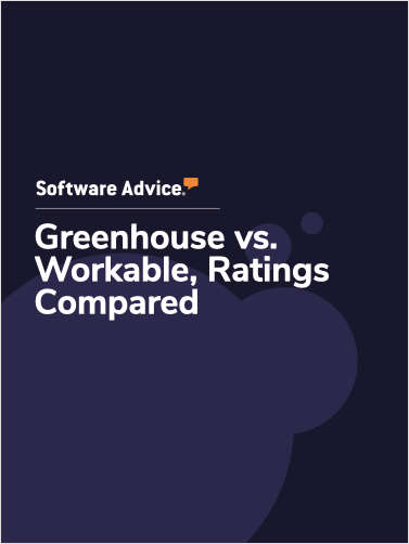 Greenhouse vs. Workable Ratings, Compared