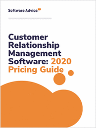 Customer Relationship Management Software: 2020 Pricing Guide