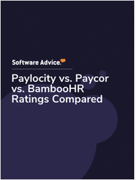 Paylocity vs. Paycor vs. BambooHR Ratings Compared