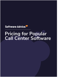 Pricing for Popular Call Center Software