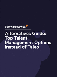 5 Top Talent Management Options Instead of Taleo