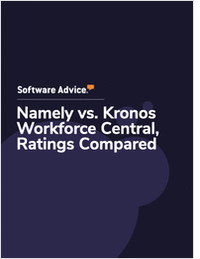 Namely vs. Kronos Workforce Central Ratings, Compared