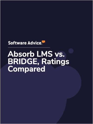 Absorb LMS vs. BRIDGE Ratings, Compared