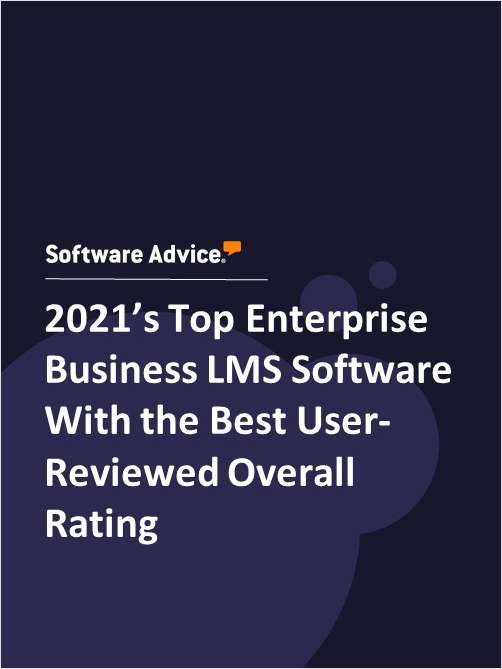 2021's Top Enterprise Business LMS Software With the Best User-Reviewed Overall Rating