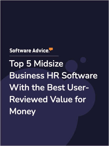 Top 5 Midsize Business HR Software With the Best User-Reviewed Value for Money