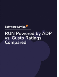 RUN Powered by ADP vs. Gusto Ratings Compared