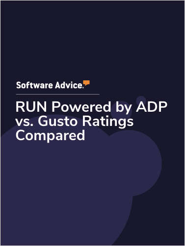 RUN Powered by ADP vs. Gusto Ratings Compared
