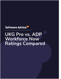 UKG Pro vs. ADP Workforce Now Ratings Compared