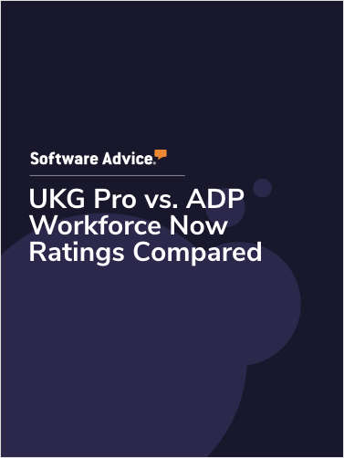 UKG Pro vs. ADP Workforce Now Ratings Compared