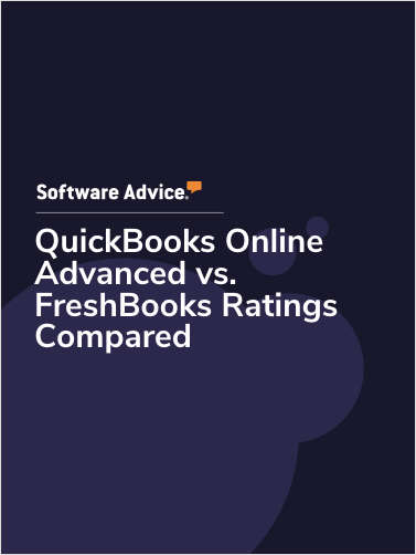 QuickBooks Online Advanced vs. FreshBooks Ratings Compared